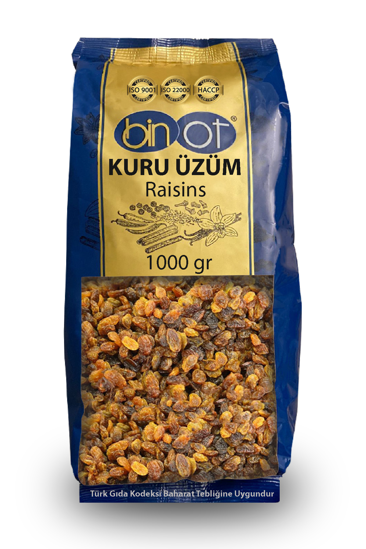 BİNOT KURU ÜZÜM 1 KG